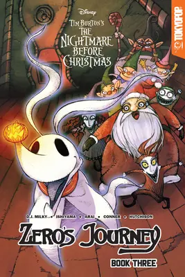 Disney Manga : Le cauchemar avant Noël de Tim Burton -- Le voyage de Zéro Roman Graphique Livre 3, 3 - Disney Manga: Tim Burton's the Nightmare Before Christmas -- Zero's Journey Graphic Novel Book 3, 3