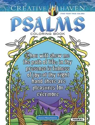 Livre à colorier Creative Haven Psalms - Creative Haven Psalms Coloring Book