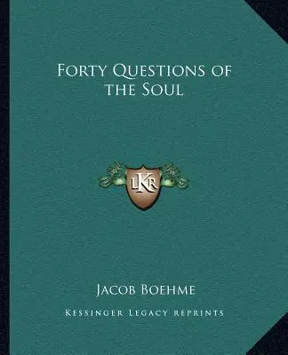 Quarante questions sur l'âme - Forty Questions of the Soul