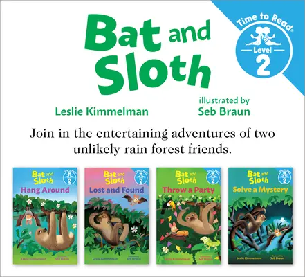 Le jeu de la chauve-souris et du paresseux #1 (La chauve-souris et le paresseux : le temps de lire, niveau 2) - Bat and Sloth Set #1 (Bat and Sloth: Time to Read, Level 2)