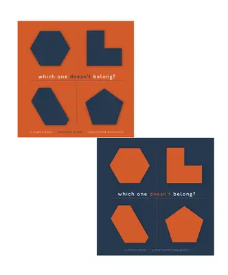 Lequel n'est pas le bon ? Un livre de formes, guide de l'enseignant et livre de l'élève - Which One Doesn't Belong?: A Shapes Book, Teacher's Guide with Student Book