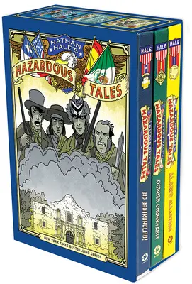 Deuxième coffret de 3 livres des Contes dangereux de Nathan Hale - Nathan Hale's Hazardous Tales' Second 3-Book Box Set