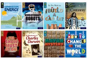 Oxford Reading Tree TreeTops inFact : Oxford Levels 18-20 : Paquet de 9 - Oxford Reading Tree TreeTops inFact: Oxford Levels 18-20: Pack of 9