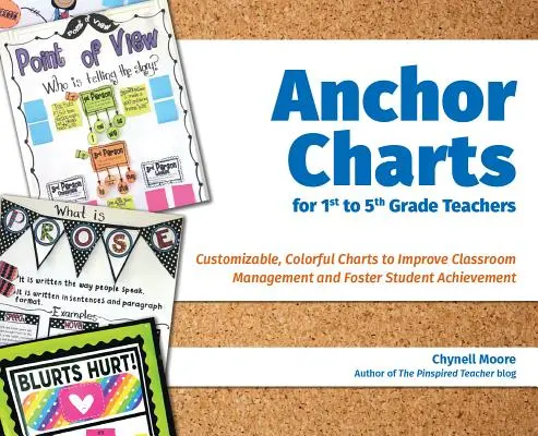 Anchor Charts for 1st to 5th Grade Teachers : Des tableaux colorés personnalisables pour améliorer la gestion de la classe et favoriser la réussite des élèves - Anchor Charts for 1st to 5th Grade Teachers: Customizable Colorful Charts to Improve Classroom Management and Foster Student Achievement