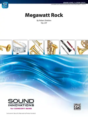 Megawatt Rock : Op.237, partition pour chef d'orchestre et parties - Megawatt Rock: Op.237, Conductor Score & Parts