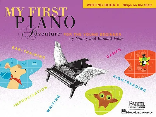 My First Piano Adventure, Writing Book C, Skips on the Staff : Pour le jeune débutant - My First Piano Adventure, Writing Book C, Skips on the Staff: For the Young Beginner