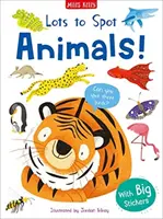 Livre d'autocollants Lots to Spot : Animaux sauvages ! - Lots to Spot Sticker Book: Wild Animals!