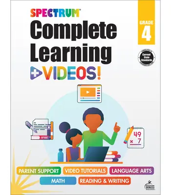 Livre d'exercices Spectrum Complete Learning + Videos - Spectrum Complete Learning + Videos Workbook