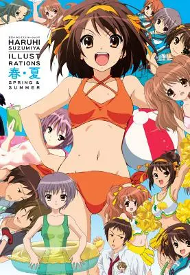 Illustrations de Haruhi Suzumiya : Printemps et été - Haruhi Suzumiya Illustrations: Spring & Summer