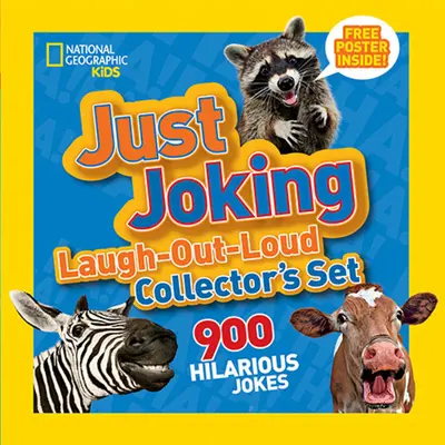 Coffret de collection National Geographic Kids Just Joking Laugh-Out-Loud : 900 blagues hilarantes - National Geographic Kids Just Joking Laugh-Out-Loud Collector's Set: 900 Hilarious Jokes