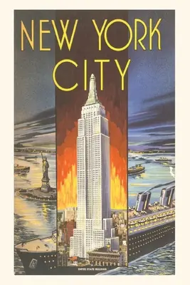 Journal d'époque Empire State Building, New York City - Vintage Journal Empire State Building, New York City