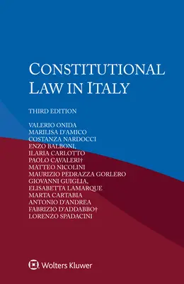 Le droit constitutionnel en Italie - Constitutional Law in Italy