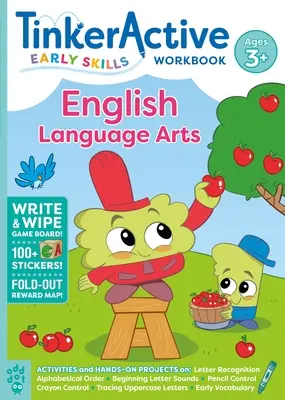 Tinkeractive Early Skills English Language Arts Workbook Ages 3+ (en anglais) - Tinkeractive Early Skills English Language Arts Workbook Ages 3+