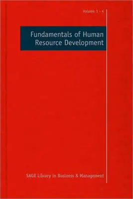 Principes fondamentaux du développement des ressources humaines - Fundamentals of Human Resource Development