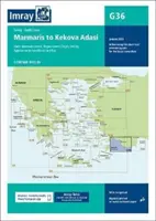 Carte Imray G36 Turquie - Côte Sud - Marmaris à Kekova Adasi - Imray Chart G36 Turkey - South Coast - Marmaris to Kekova Adasi