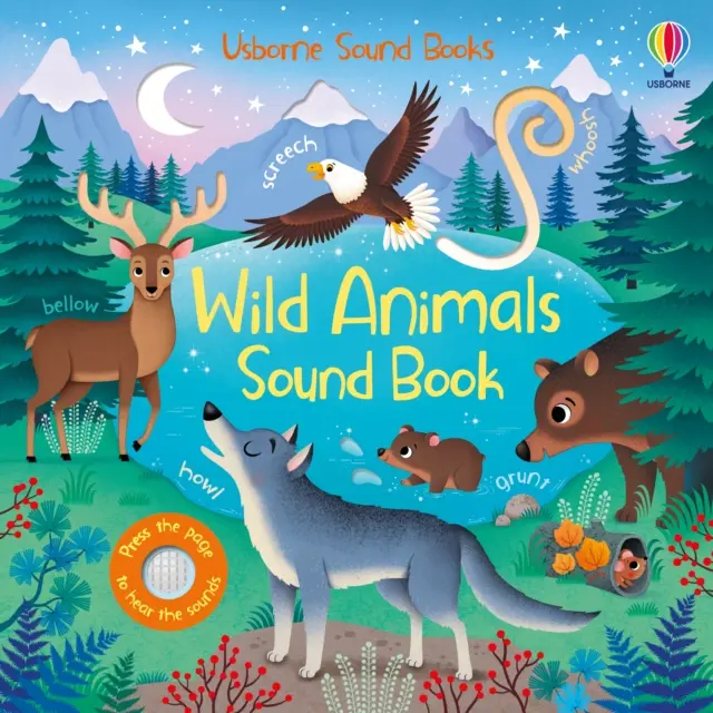 Livre des sons des animaux sauvages - Wild Animals Sound Book