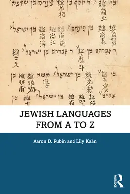 Les langues juives de A à Z - Jewish Languages from A to Z