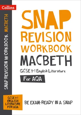 Macbeth : AQA GCSE 9-1 English Literature Workbook - Idéal pour l'apprentissage à domicile, les examens 2022 et 2023 - Macbeth: AQA GCSE 9-1 English Literature Workbook - Ideal for Home Learning, 2022 and 2023 Exams