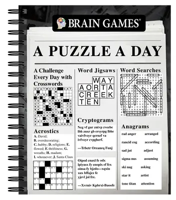 Jeux cérébraux - Un puzzle par jour - Brain Games - A Puzzle a Day