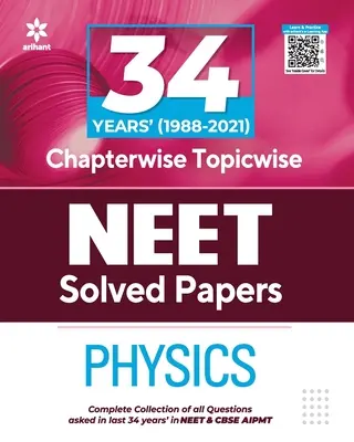 34 Years Chapterwise Solutions NEET Physics 2022