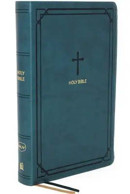 Nkjv, Bible de référence, compacte, en cuir souple, sarcelle, édition en lettres rouges, impression confortable : Sainte Bible, Nouvelle version du roi Jacques (NKJV) - Nkjv, Reference Bible, Compact, Leathersoft, Teal, Red Letter Edition, Comfort Print: Holy Bible, New King James Version