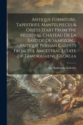 Meubles anciens, tapisseries, cheminées et objets d'art du château médiéval de la Bastide de Sampzon ... Tapis persans anciens de l'Anc - Antique Furniture, Tapestries, Mantelpieces & Objets D'art From the Medieval Chteau De La Bastide De Sampzon ... Antique Persian Carpets From the Anc