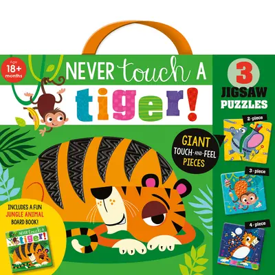 Ne touchez jamais un tigre ! Jigsaw [Avec Puzzle] - Never Touch a Tiger! Jigsaw [With Puzzle]