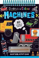 Grattez et coloriez les machines - Scratch and Colour Machines