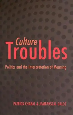 Culture Troubles : La politique et l'interprétation du sens - Culture Troubles: Politics and the Interpretation of Meaning