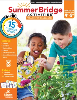 Activités d'été de transition en espagnol 4-5, 4e-5e année - Summer Bridge Activities Spanish 4-5, Grades 4 - 5