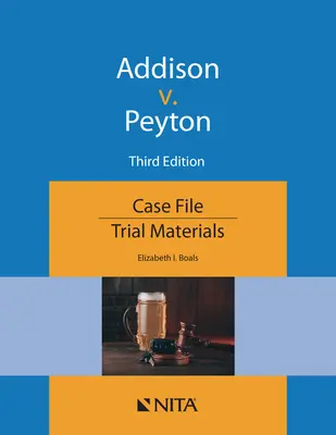 Addison V. Peyton : Dossier - Addison V. Peyton: Case File