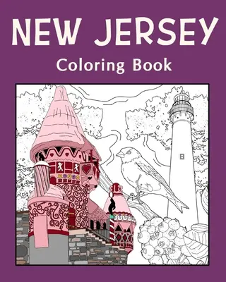 Livre à colorier New Jersey - New Jersey Coloring Book