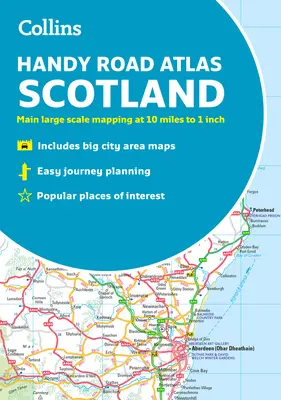 Collins Handy Road Atlas Scotland : Livre de poche A5 - Collins Handy Road Atlas Scotland: A5 Paperback