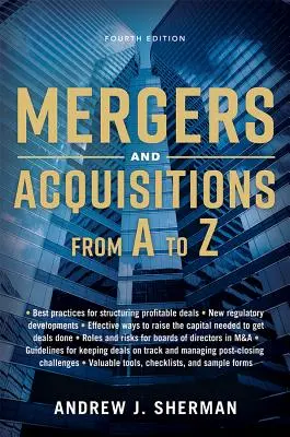 Fusions et acquisitions de A à Z - Mergers and Acquisitions from A to Z