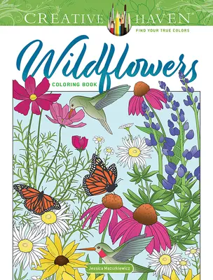 Livre à colorier Creative Haven Wildflowers - Creative Haven Wildflowers Coloring Book