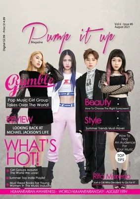 Pump it up Magazine - Sensation K-Pop RUMBLE G - Août 2021 - Pump it up Magazine - K-Pop Sensation RUMBLE G - August 2021