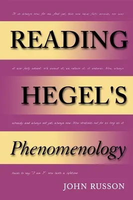 Lire la phénoménologie de Hegel - Reading Hegel's Phenomenology