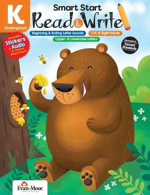 Smart Start : Lire et écrire, Grade K - Smart Start: Read & Write, Grade K