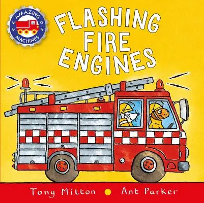 Engins d'incendie clignotants - Flashing Fire Engines