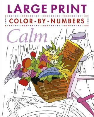 Mindfulness Color-By-Numbers (Gros caractères) - Mindfulness Color-By-Numbers Large Print