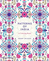 Motifs de l'Inde : Un livre de coloriage - Patterns of India: A Coloring Book