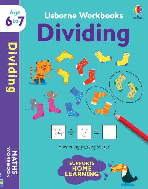 Cahiers d'exercices Usborne - Diviser 6-7 - Usborne Workbooks Dividing 6-7