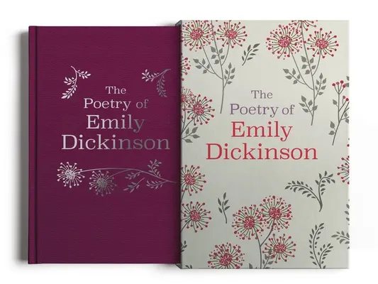 La poésie d'Emily Dickinson : Édition de luxe reliée en soie sous étui - The Poetry of Emily Dickinson: Deluxe Silkbound Edition in Slipcase