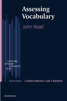 Évaluer le vocabulaire - Assessing Vocabulary