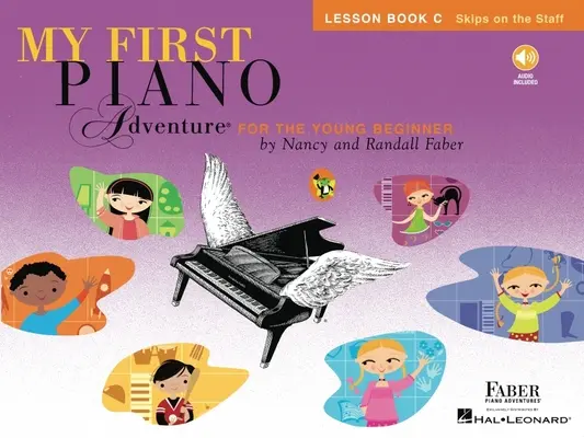 Ma première aventure au piano : Livre de leçons C avec audio en ligne - My First Piano Adventure: Lesson Book C with Online Audio