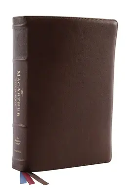 Nkjv, Bible d'étude MacArthur, 2e édition, cuir de chèvre de première qualité, noir, première collection, impression confortable : La vérité de Dieu, un verset à la fois - Nkjv, MacArthur Study Bible, 2nd Edition, Premium Goatskin Leather, Black, Premier Collection, Comfort Print: Unleashing God's Truth One Verse at a Ti