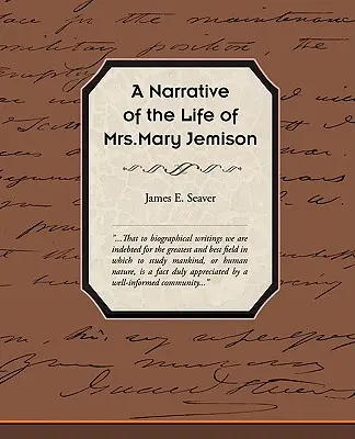 Récit de la vie de Mme Mary Jemison - A Narrative of the Life of Mrs Mary Jemison