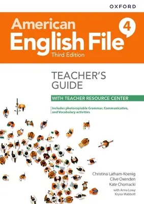 Fichier d'anglais américain niveau 4 Guide de l'enseignant avec Centre de ressources pour les enseignants - American English File Level 4 Teacher's Guide with Teacher Resource Center