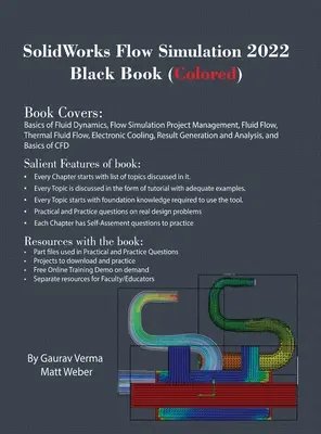 SolidWorks Flow Simulation 2022 Black Book (Coloré) - SolidWorks Flow Simulation 2022 Black Book (Colored)