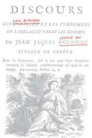 Leçons sur Rousseau (Lbe) - Lessons on Rousseau (Lbe)